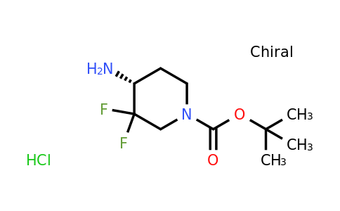 1820679-71-7 | tert-Butyl (R)-4-amino-3,3-difluoropiperidine-1-carboxylate hydrochloride