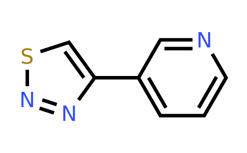 18212-27-6 | 3-(4-1,2,3-Thiadiazolyl)pyridine