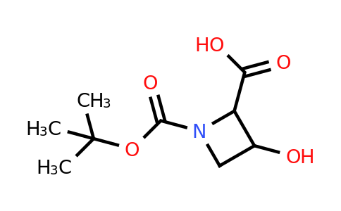 1822531-69-0 | 1-[(Tert-butoxy)carbonyl]-3-hydroxyazetidine-2-carboxylic acid