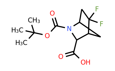 1822576-82-8 | 2-tert-butoxycarbonyl-5,5-difluoro-2-azabicyclo[2.2.1]heptane-3-carboxylic acid
