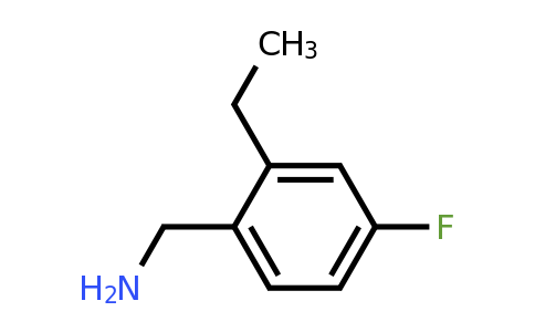 1822771-30-1 | 2-Ethyl-4-fluorobenzylamine