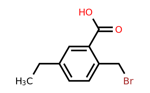 1822969-17-4 | 2-Bromomethyl-5-ethylbenzoic acid 1822969-17-4 | 2-Bromomethyl-5-ethylbenzoic acid