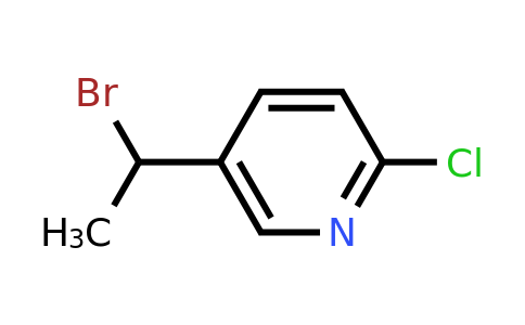 1824272-95-8 | 5-(1-Bromoethyl)-2-chloropyridine