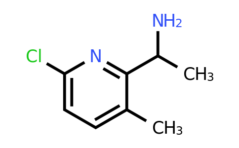 1824288-14-3 | 1-(6-chloro-3-methyl-2-pyridyl)ethanamine