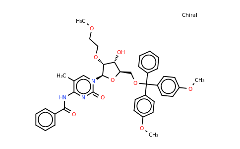 182496-01-1 | N4-Benzoyl-5'-O-DMT-2'-O-(2-Methoxyethyl)-5-methylcytidine
