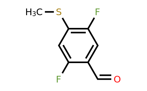 1826110-01-3 | 2,5-Difluoro-4-(methylthio)benzaldehyde