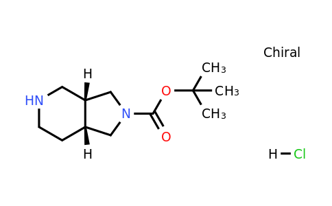 1841081-66-0 | (3aR,7aR)-rel-tert-Butyl hexahydro-1H-pyrrolo[3,4-c]pyridine-2(3H)-carboxylate hydrochloride