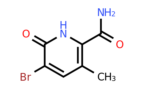 1849594-90-6 | 5-bromo-3-methyl-6-oxo-1,6-dihydropyridine-2-carboxamide