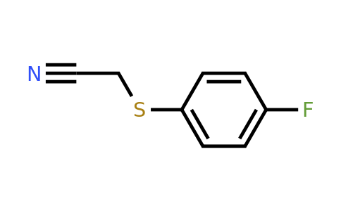 18527-21-4 | 2-((4-Fluorophenyl)thio)acetonitrile