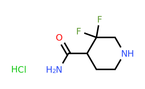 1853999-61-7 | 4-Piperidinecarboxamide, 3,3-difluoro-, hydrochloride