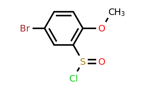 1854933-81-5 | 5-Bromo-2-methoxybenzene-1-sulfinyl chloride