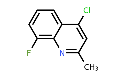 18615-59-3 | 4-CHLORO-8-FLUORO-2-METHYLQUINOLINE