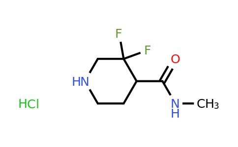 1862653-91-5 | 4-Piperidinecarboxamide, 3,3-difluoro-N-methyl-, hydrochloride