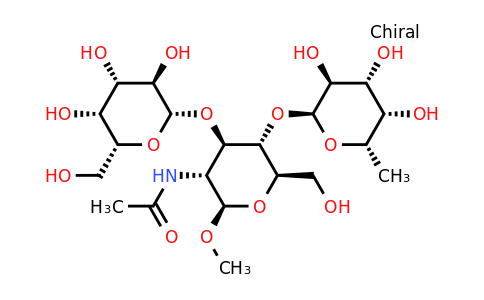 186315-40-2 | Lewis A trisaccharide methyl glycoside