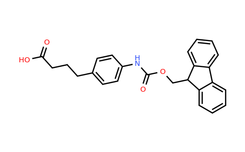 186320-14-9 | 4-(4-((((9H-Fluoren-9-yl)methoxy)carbonyl)amino)phenyl)butanoic acid