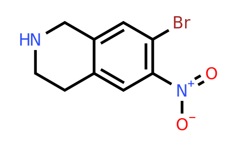 186390-62-5 | 7-bromo-6-nitro-1,2,3,4-tetrahidroisoquinolina