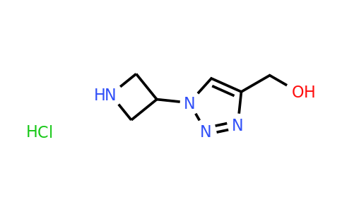 1864063-28-4 | (1-(Azetidin-3-yl)-1H-1,2,3-triazol-4-yl)methanol hydrochloride