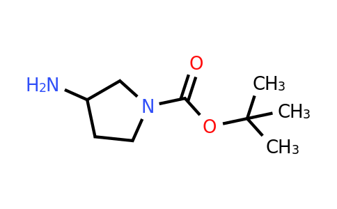 186550-13-0 | tert-Butyl 3-aminopyrrolidine-1-carboxylate