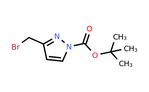 186551-69-9 | tert-Butyl 3-(bromomethyl)-1h-pyrazole-1-carboxylate