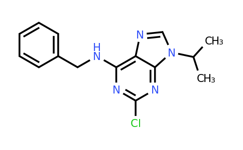 186692-41-1 | N-Benzyl-2-chloro-9-isopropyl-9H-purin-6-amine