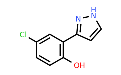 18704-67-1 | 3-(5-Chloro-2-hydroxyphenyl)pyrazole