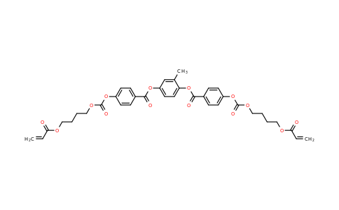 187585-64-4 | 2-Methyl-1,4-phenylene bis(4-(((4-(acryloyloxy)butoxy)carbonyl)oxy)benzoate)