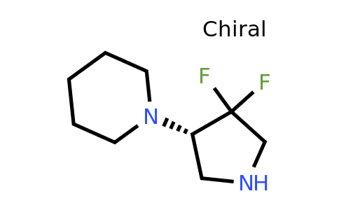 1888893-98-8 | Piperidine, 1-[(3S)-4,4-difluoro-3-pyrrolidinyl]-