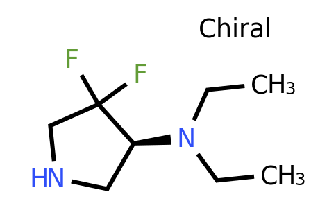 1888901-45-8 | 3-Pyrrolidinamine, N,N-diethyl-4,4-difluoro-, (3S)-