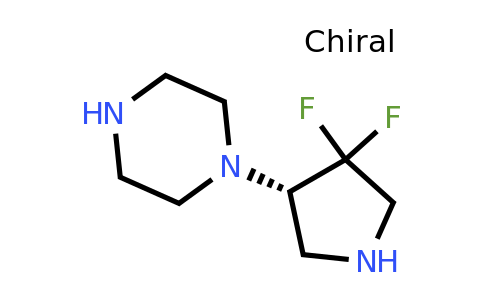 1889668-09-0 | Piperazine, 1-[(3S)-4,4-difluoro-3-pyrrolidinyl]-