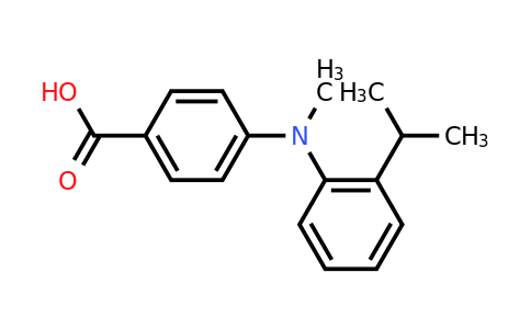 1892428-69-1 | 4-{methyl[2-(propan-2-yl)phenyl]amino}benzoic acid
