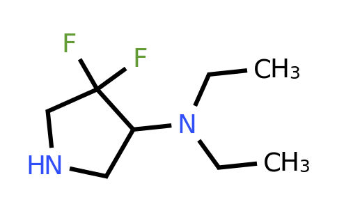 1894256-86-0 | 3-Pyrrolidinamine, N,N-diethyl-4,4-difluoro-