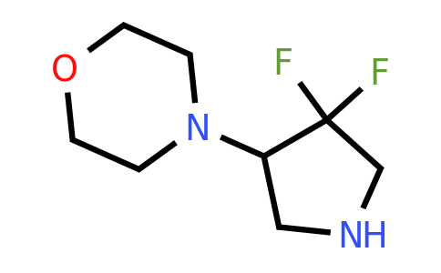 1896454-49-1 | Morpholine, 4-(4,4-difluoro-3-pyrrolidinyl)-