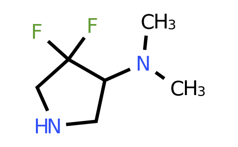 1897521-83-3 | 3-Pyrrolidinamine, 4,4-difluoro-N,N-dimethyl-