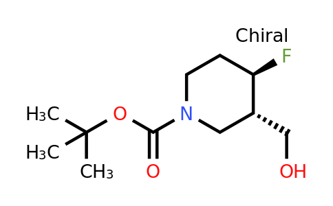 1903839-17-7 | (Trans)-tert-butyl 4-fluoro-3-(hydroxymethyl)piperidine-1-carboxylate