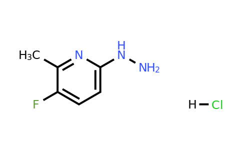 1914148-53-0 | 3-Fluoro-6-hydrazinyl-2-methylpyridine hydrochloride