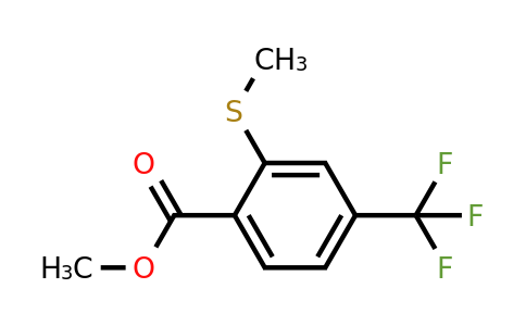 192805-69-9 | Methyl 2-methylthio-4-(trifluoromethyl)benzoate