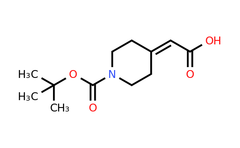 193085-24-4 | 2-[1-[(2-methylpropan-2-yl)oxycarbonyl]piperidin-4-ylidene]acetic acid