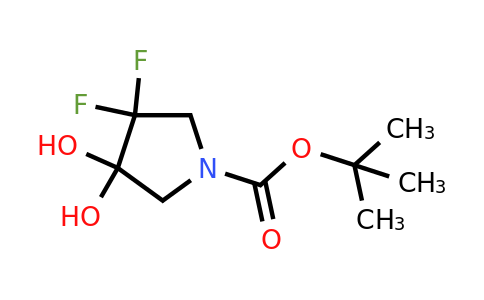 1934471-94-9 | tert-butyl 3,3-difluoro-4,4-dihydroxypyrrolidine-1-carboxylate