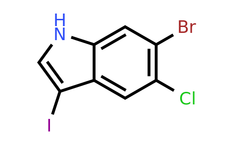 1934858-88-4 | 6-bromo-5-chloro-3-iodo-1h-indole