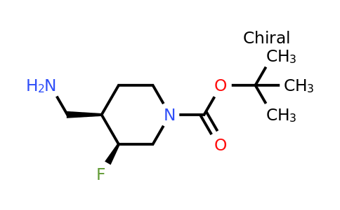 1952294-71-1 | (3S,4R)-tert-butyl 4-(aminomethyl)-3-fluoropiperidine-1-carboxylate