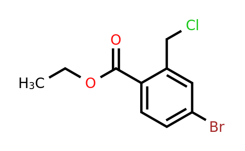 1956325-15-7 | Ethyl 4-bromo-2-(chloromethyl)benzoate