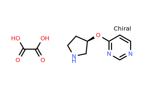 1956434-52-8 | (R)-4-(Pyrrolidin-3-yloxy)pyrimidine oxalate
