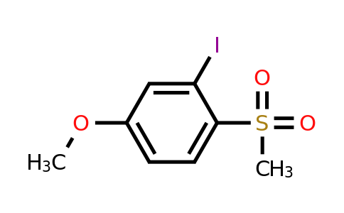1965309-05-0 | 2-Iodo-4-methoxy-1-(methylsulfonyl)benzene