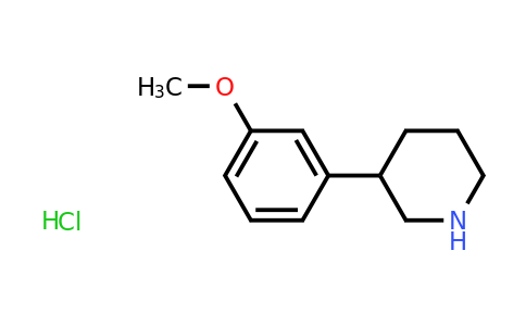 19725-18-9 | 3-(3-Methoxyphenyl)piperidine hydrochloride