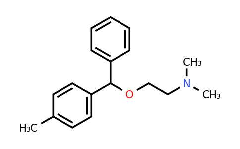 19804-27-4 | N,N-dimethyl-2-[(4-methylphenyl)-phenylmethoxy]ethanamine