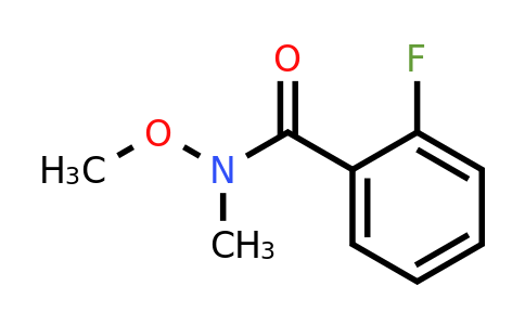 198967-24-7 | 2-Fluoro-N-methoxy-N-methylbenzamide