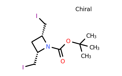 2007919-89-1 | tert-butyl (2R,4S)-2,4-bis(iodomethyl)azetidine-1-carboxylate