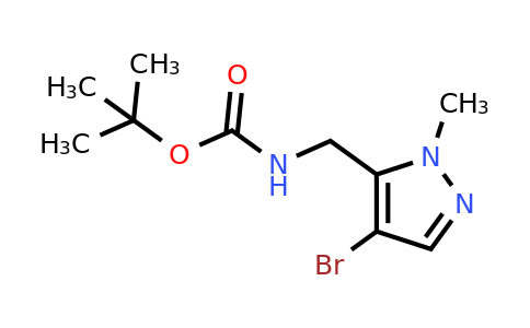 2018251-37-9 | tert-Butyl N-[(4-bromo-1-methyl-1H-pyrazol-5-yl)methyl]carbamate