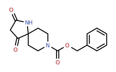 2029246-72-6 | Benzyl 2,4-dioxo-1,8-diazaspiro[4.5]decane-8-carboxylate