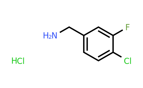 202982-64-7 | 4-Chloro-3-fluorobenzylamine hydrochloride